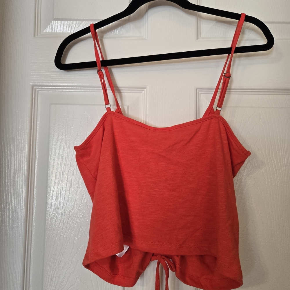 Roxy Red Crop Top